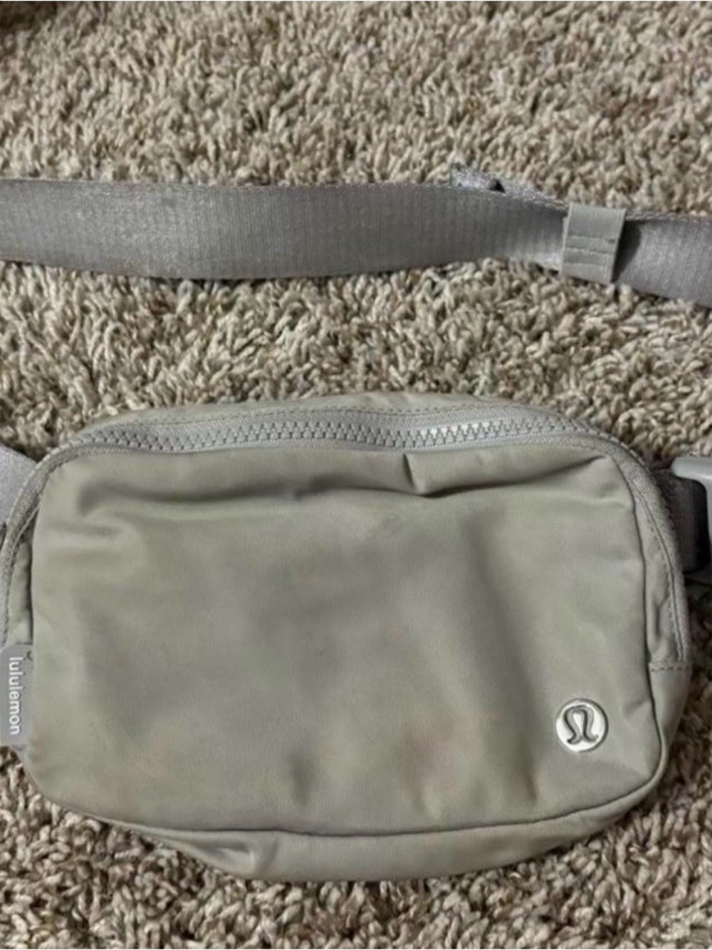 Lululemon Gray Belt Bag